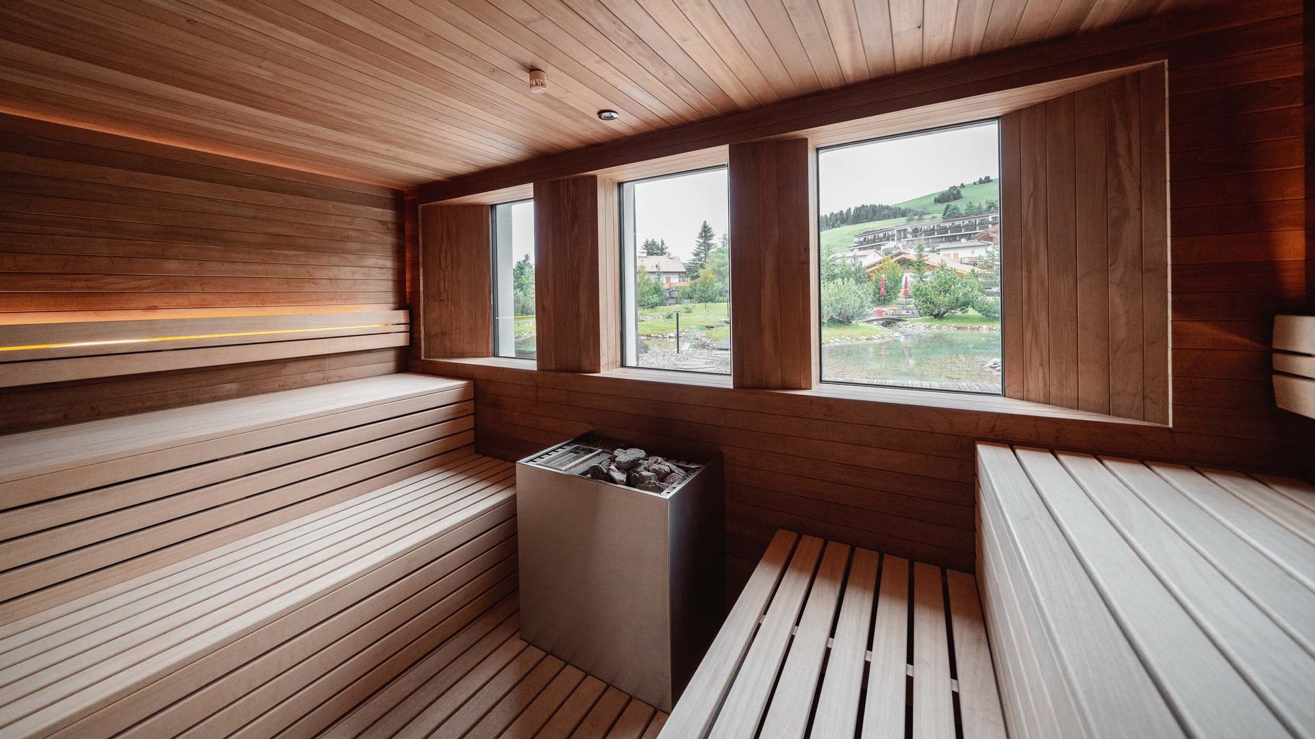 Hotel con piscina all’Alpe di Siusi, ma anche con saune