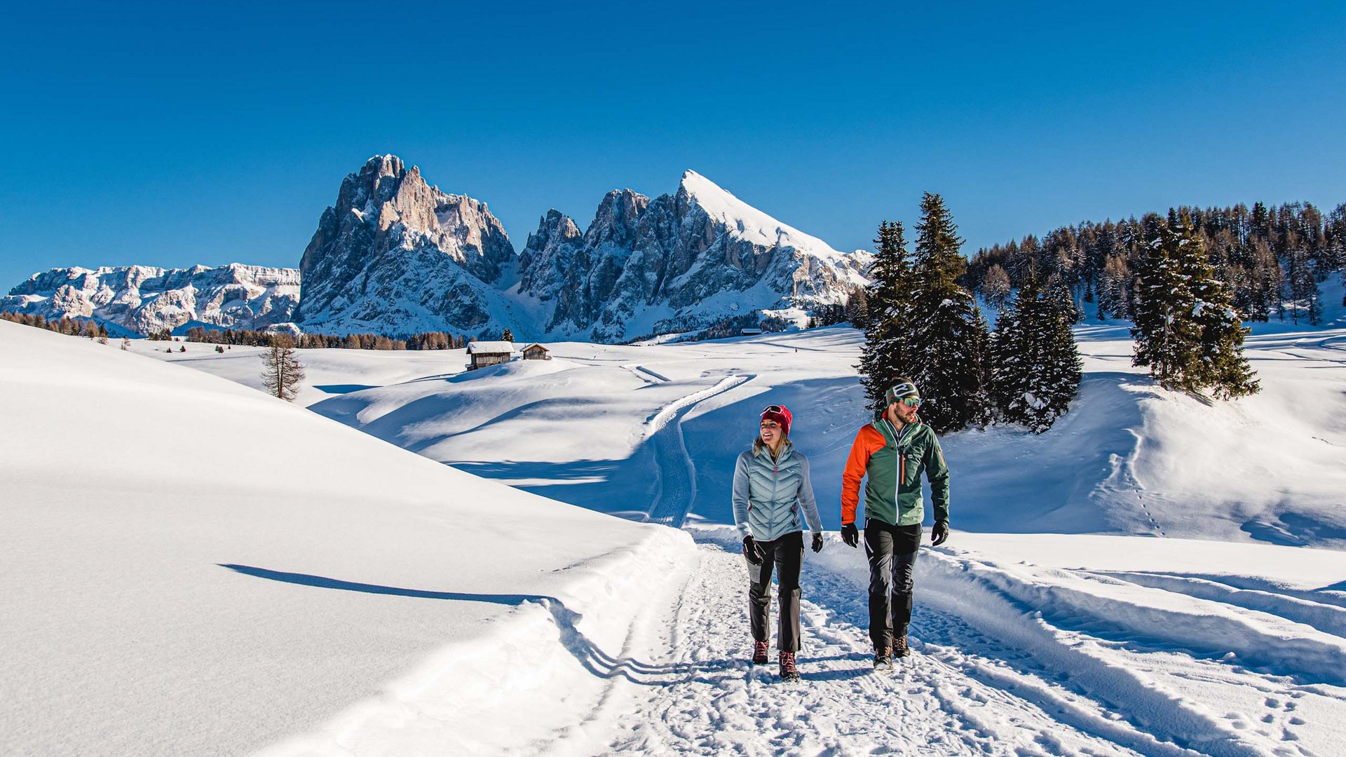 Escursioni invernali sull’Alpe di Siusi: magia sulla neve
